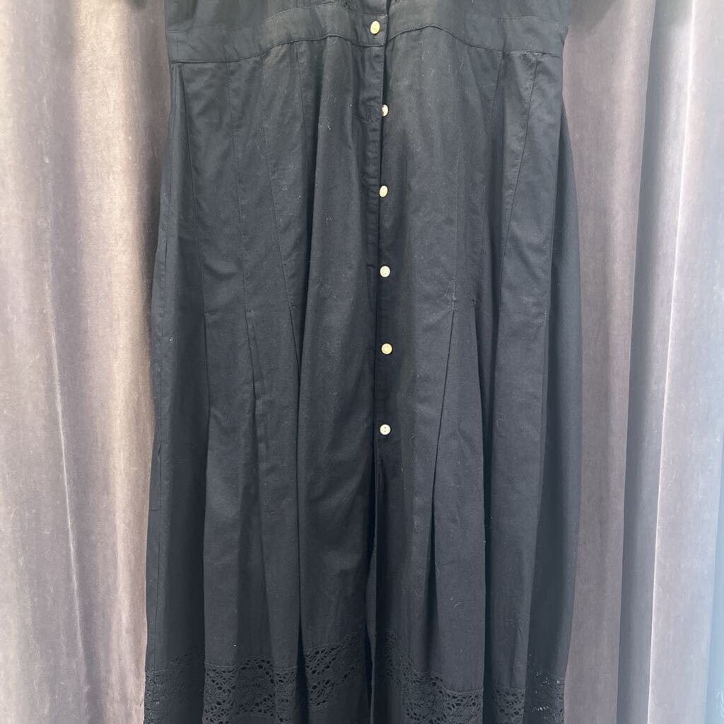 Love Shack Fancy Button Up Lace Maxi DRESSES L