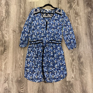 Veronica Beard Tie Neck Pattern DRESSES 4