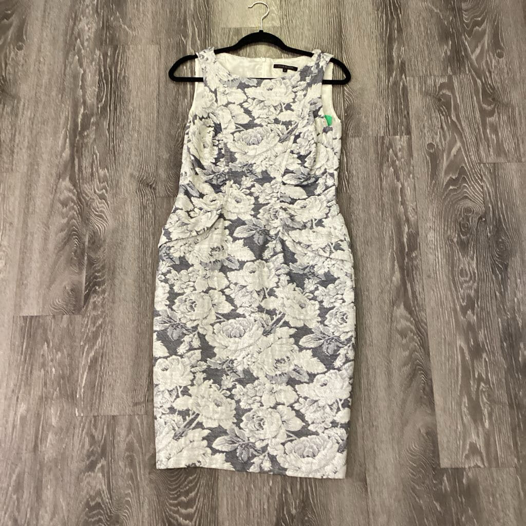 David Meister Floral Slvless DRESSES 6