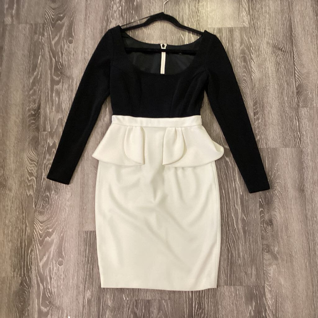 Jay Godfrey NWT 2 Tone Ruffle DRESSES 2