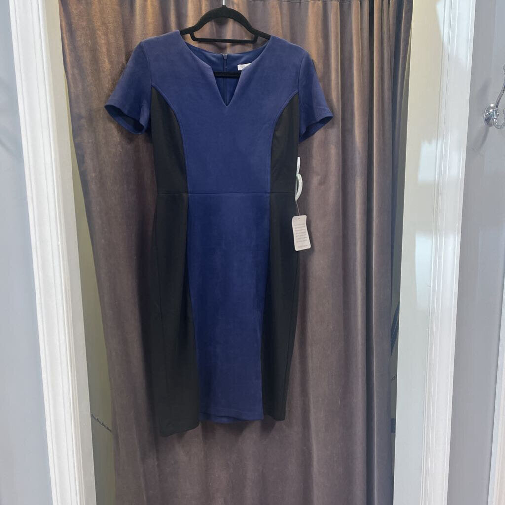 London Times NWT Faux Suede SS DRESSES 4