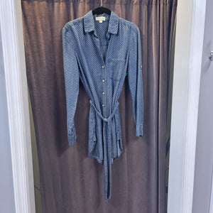 Cloth & Stone LS Button Up Tie DRESSES XS