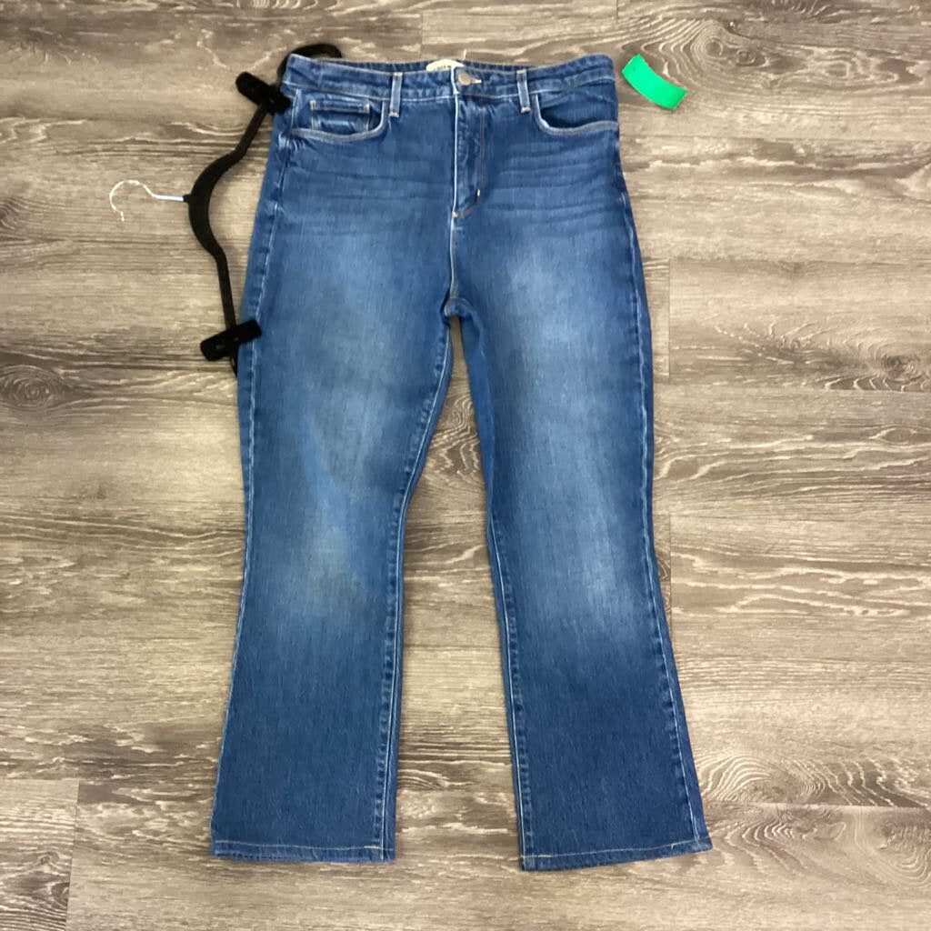 Lagence Mini Flare Solid Med Wash JEANS 30