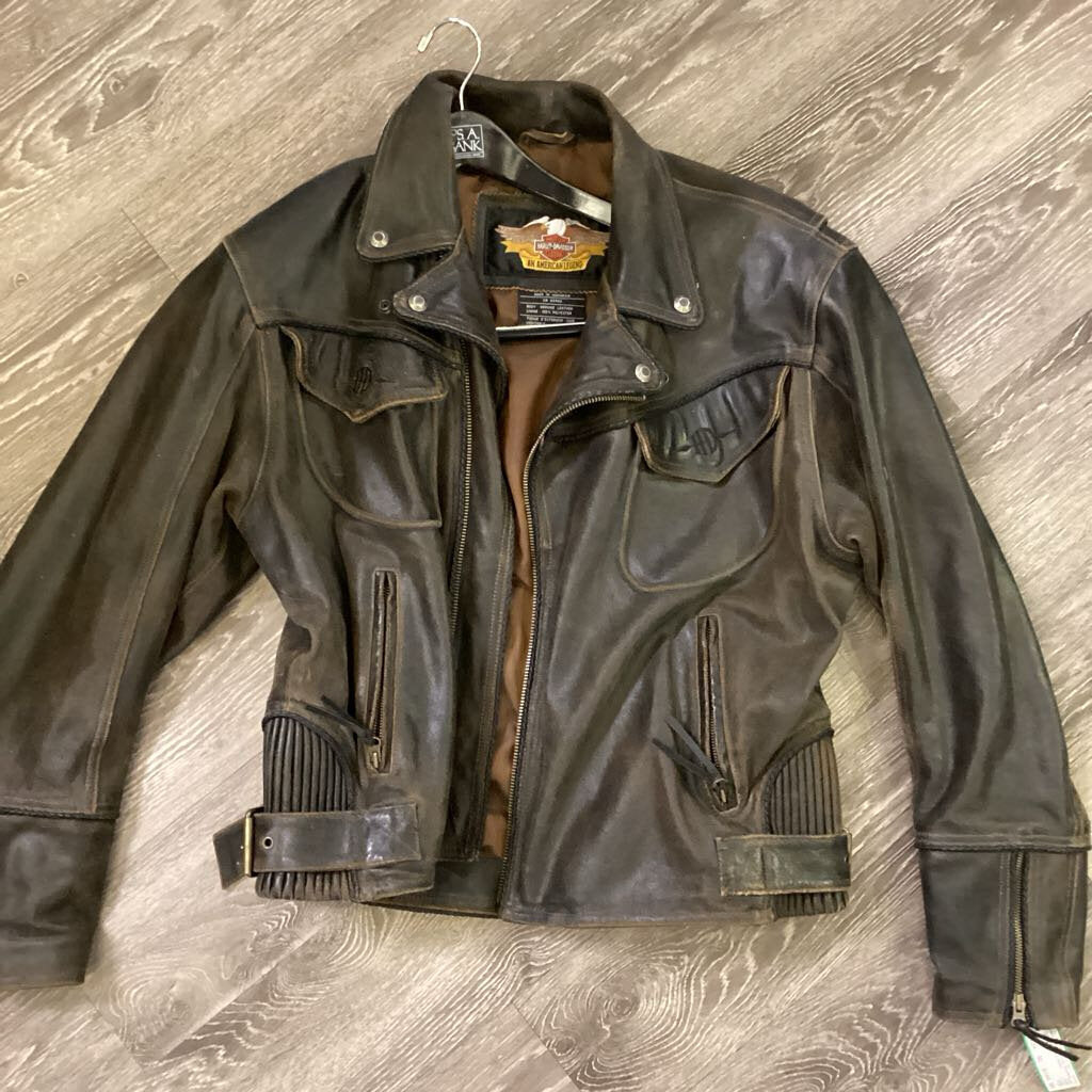 Harley Davidson Distressed Moto MENS JACKETS XL
