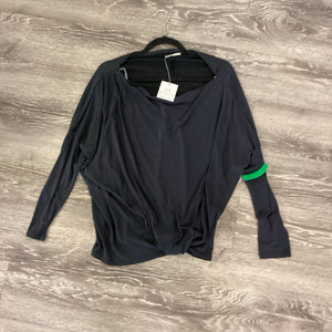 Very J NWT Knot Front LS Vneck TOPS L
