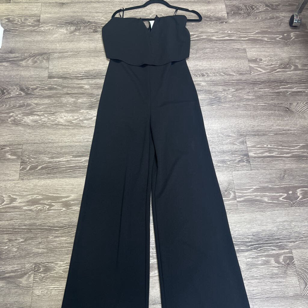 Lulus Strapless Long Pants Jumper JUMPSUITS L