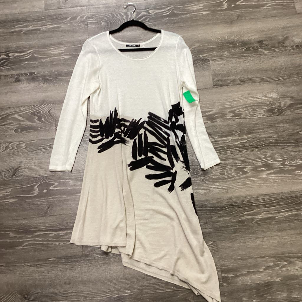 Nic & Zoe Sweater LS Printed DRESSES S