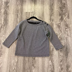 Load image into Gallery viewer, Tahari Textured Crew Neck 3/4 Sleeve TOPS S
