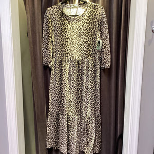 Zara Animal Print DRESSES S
