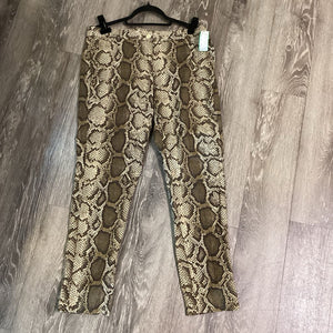 MK Snake skin print PANTS 10