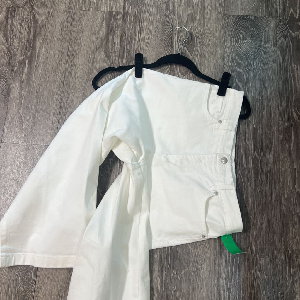 Gloria Vanderbilt Wide Leg Cropped JEANS 8