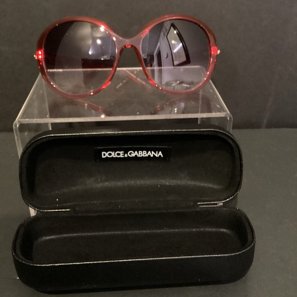 Dolce & Gabanna Large Frame Plastic SUNGLASSES OS