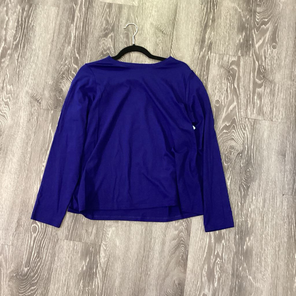 Eileen Fisher Crew Neck LS Tee TOPS M