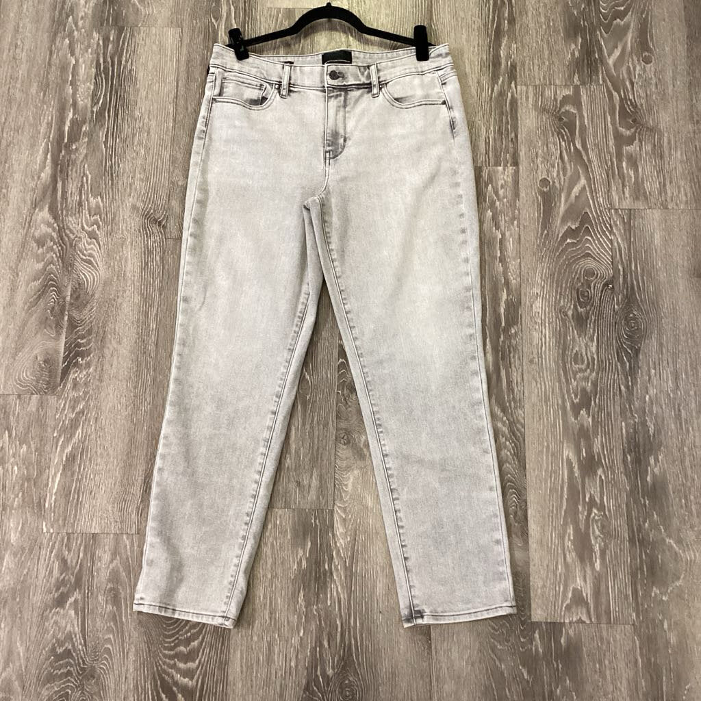 WHBM NWT Solid Denim Straight JEANS 10