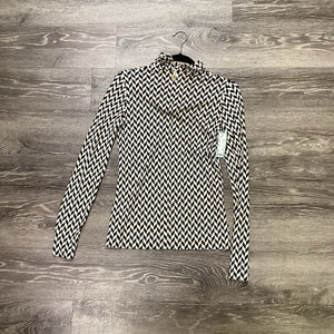 Tory Burch Patterned LS Turtleneck TOPS XS