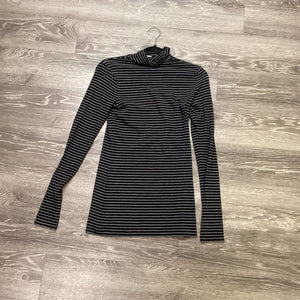 Vince Striped LS Turtleneck TOPS S