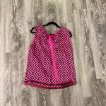 Load image into Gallery viewer, Tory Burch Geo Print Silk Sleeveless TOPS 12
