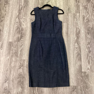 Rachel Roy Denim Sleeveless DRESSES 8