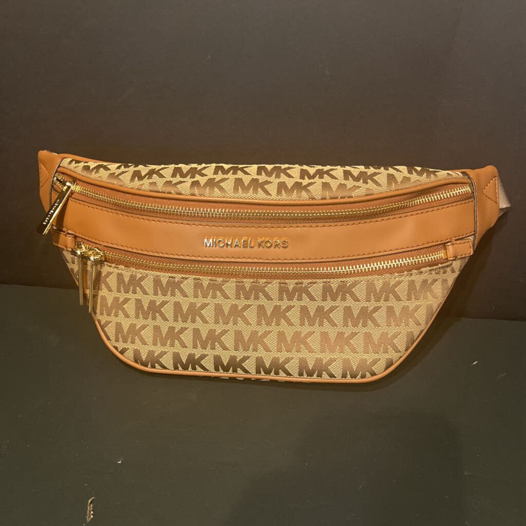 Michael Kors Monogrammed Fanny Pack HANDBAGS OS