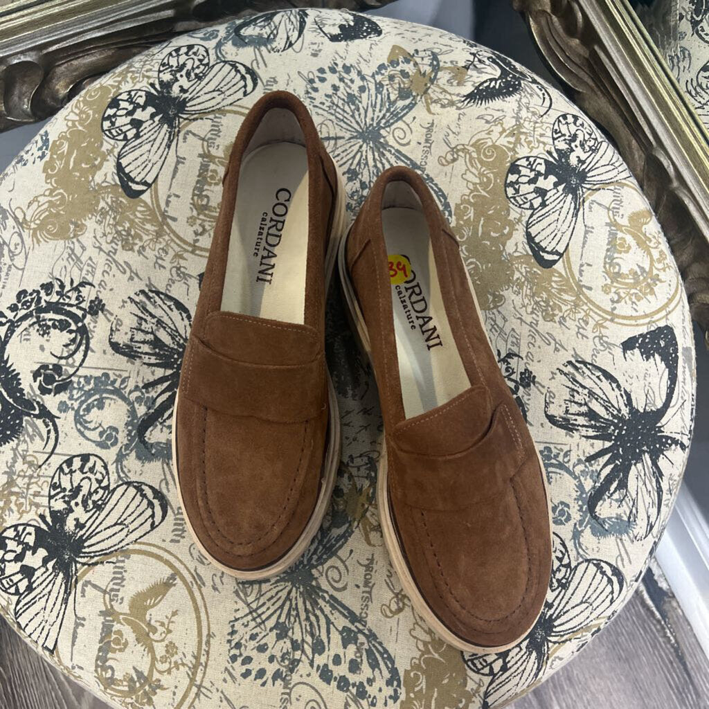 Cordani Chunky Suede Loafers SHOES 39