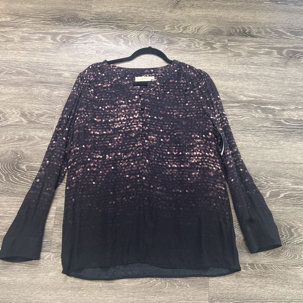 Tory Burch Patterned LS TOPS 10