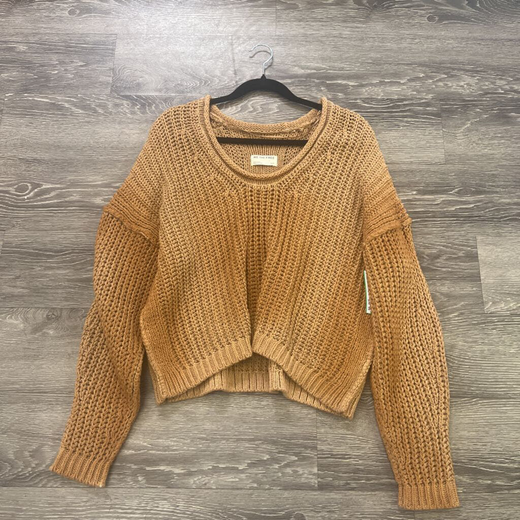 Free People Heavy Knit Ombre SWEATERS S