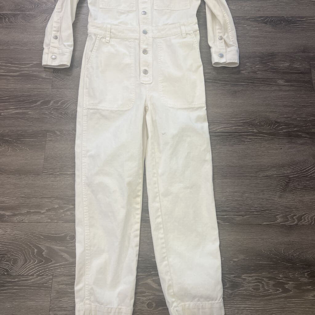 Madewell Denim LS Pockets JUMPSUITS S
