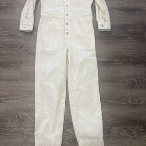 Madewell Denim LS Pockets JUMPSUITS S