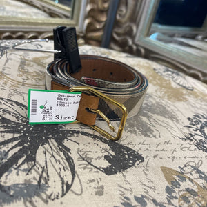Burberry Classic Pattern Skinny BELTS 42