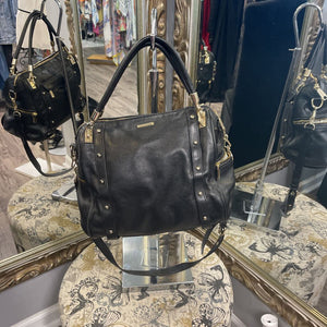 Rebecca Minkoff Leather Hobo w Stud Detail HANDBAGS M
