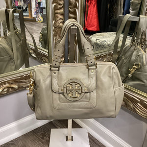 Tory Burch Pebbled Satchel HANDBAGS M