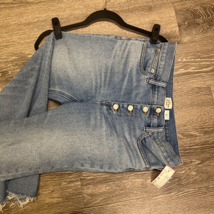 J Crew Frayed Button Up JEANS 29