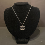 Load image into Gallery viewer, Chanel Chanel Logo Crystal NECKLACES
