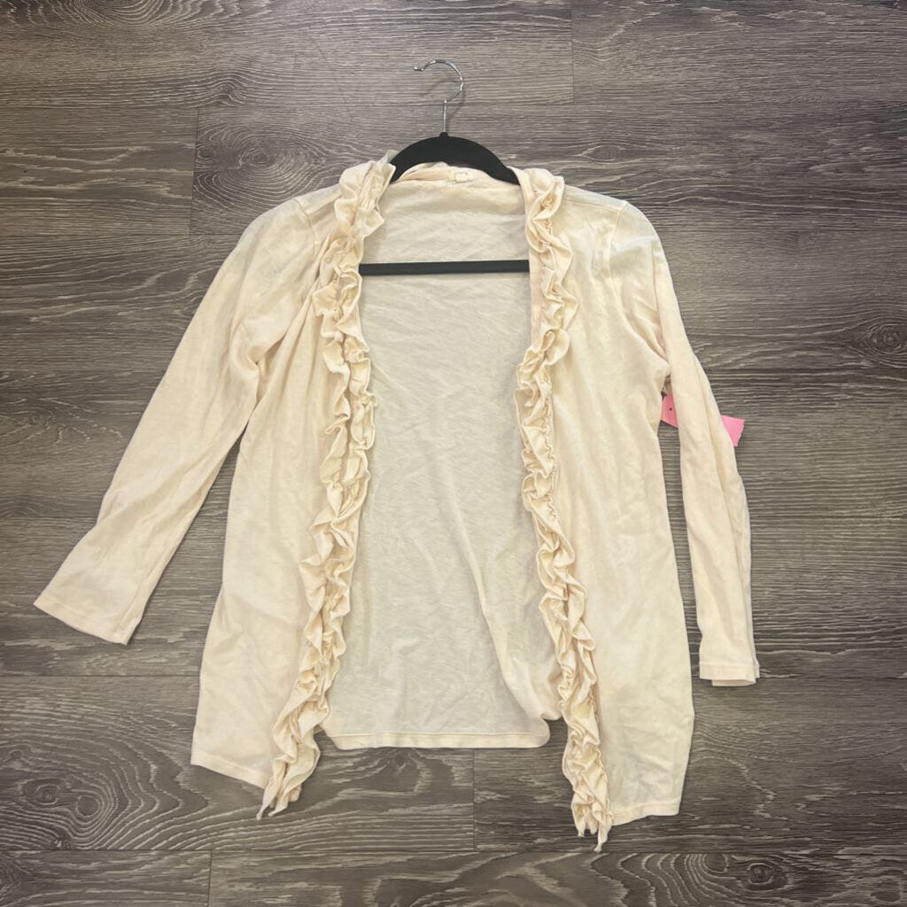 J Crew Thin Open Ruffle SWEATERS S
