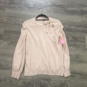Adrianna Papell Bow Neck LS SWEATERS M