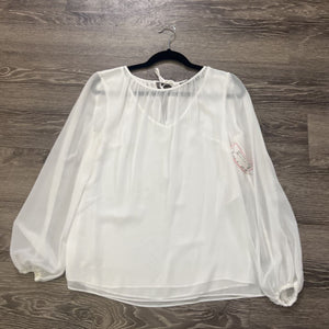 WHBM Sheer 2-Ply L/S TOPS 6