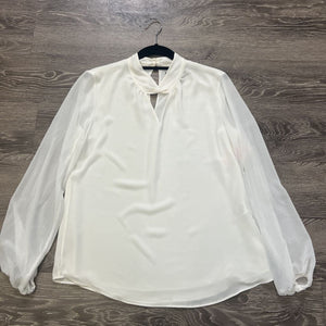 WHBM Sheer L/S Key Hole TOPS 6