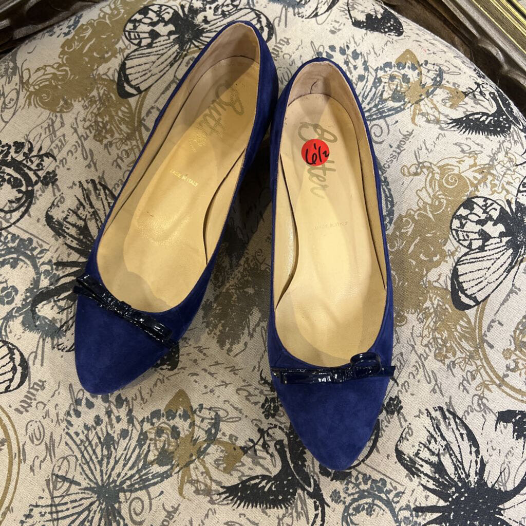 Butter Suede Ballerina Flats SHOES 6.5
