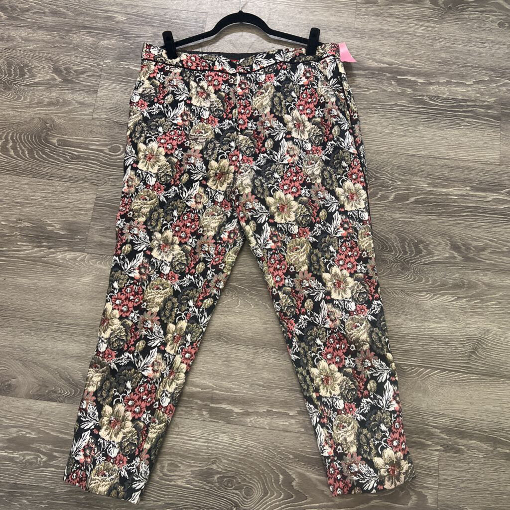 Maeve Brocade Metallic PANTS 14
