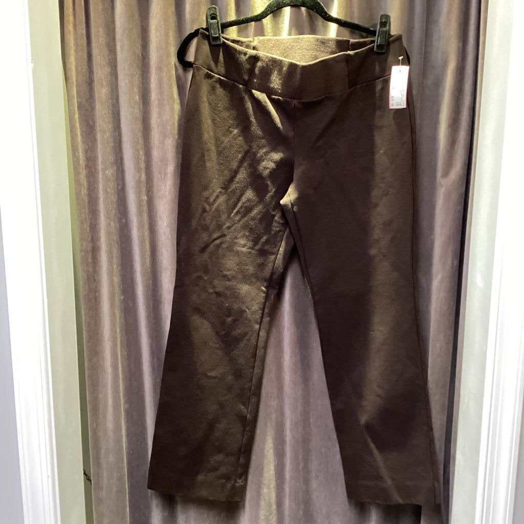 Eileen Fisher Knit Stretch PANTS M
