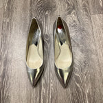 Load image into Gallery viewer, Michael Kors Metallic Kitten Pump SHOES 9.5
