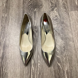 Michael Kors Metallic Kitten Pump SHOES 9.5