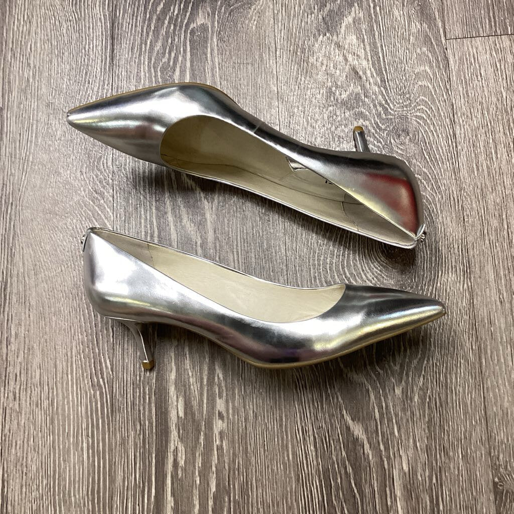 Michael Kors Metallic Kitten Pump SHOES 9.5