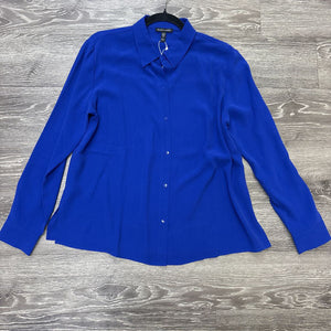 Eileen Fisher NWT L/S Button DOwn TOPS Small