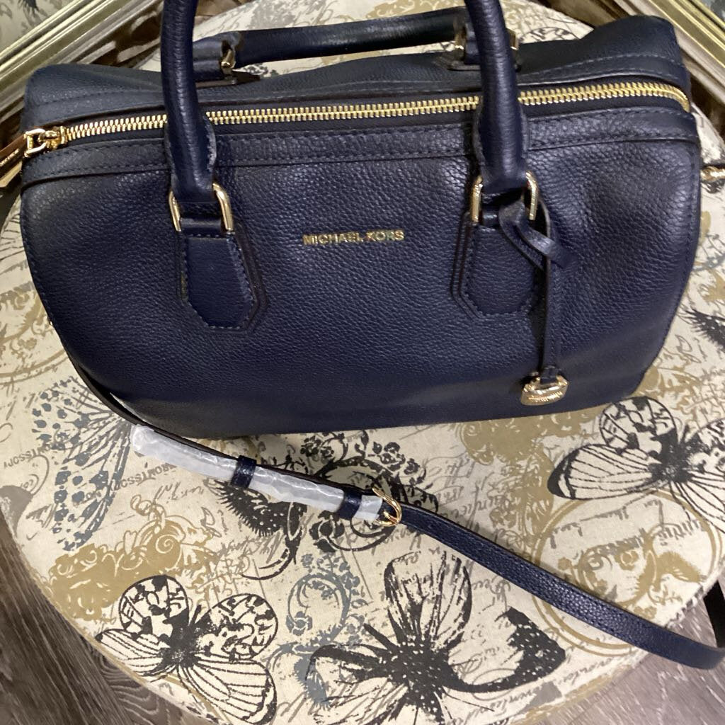 MK Leather 2 STrap Doctors Bag HANDBAGS Medium