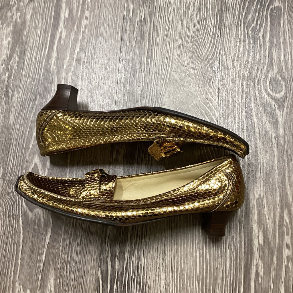 Sole Metallic Snake Loafer SHOES 11