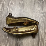 Load image into Gallery viewer, Sole Metallic Snake Loafer SHOES 11
