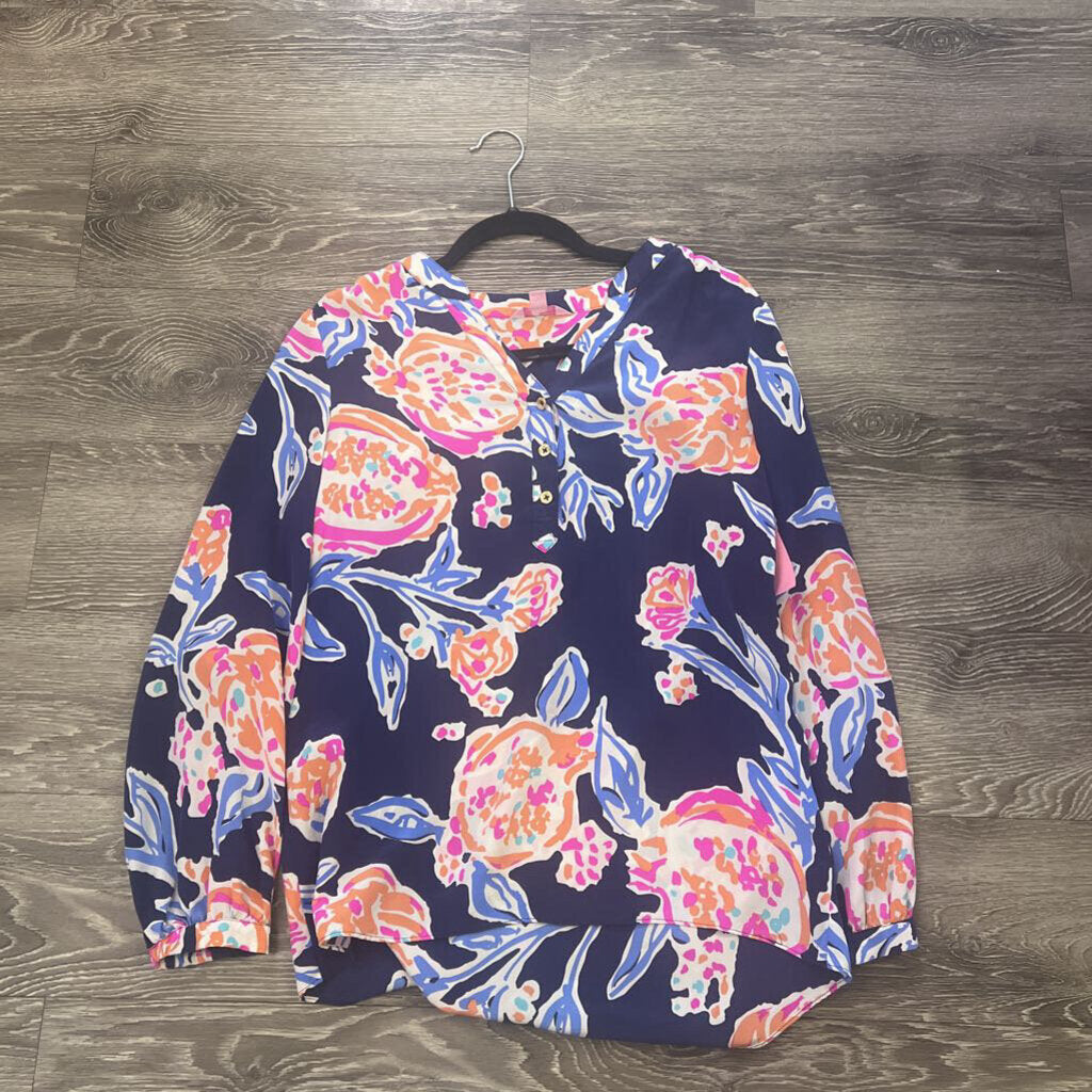 Lilly Pultizer Floral TOPS XT