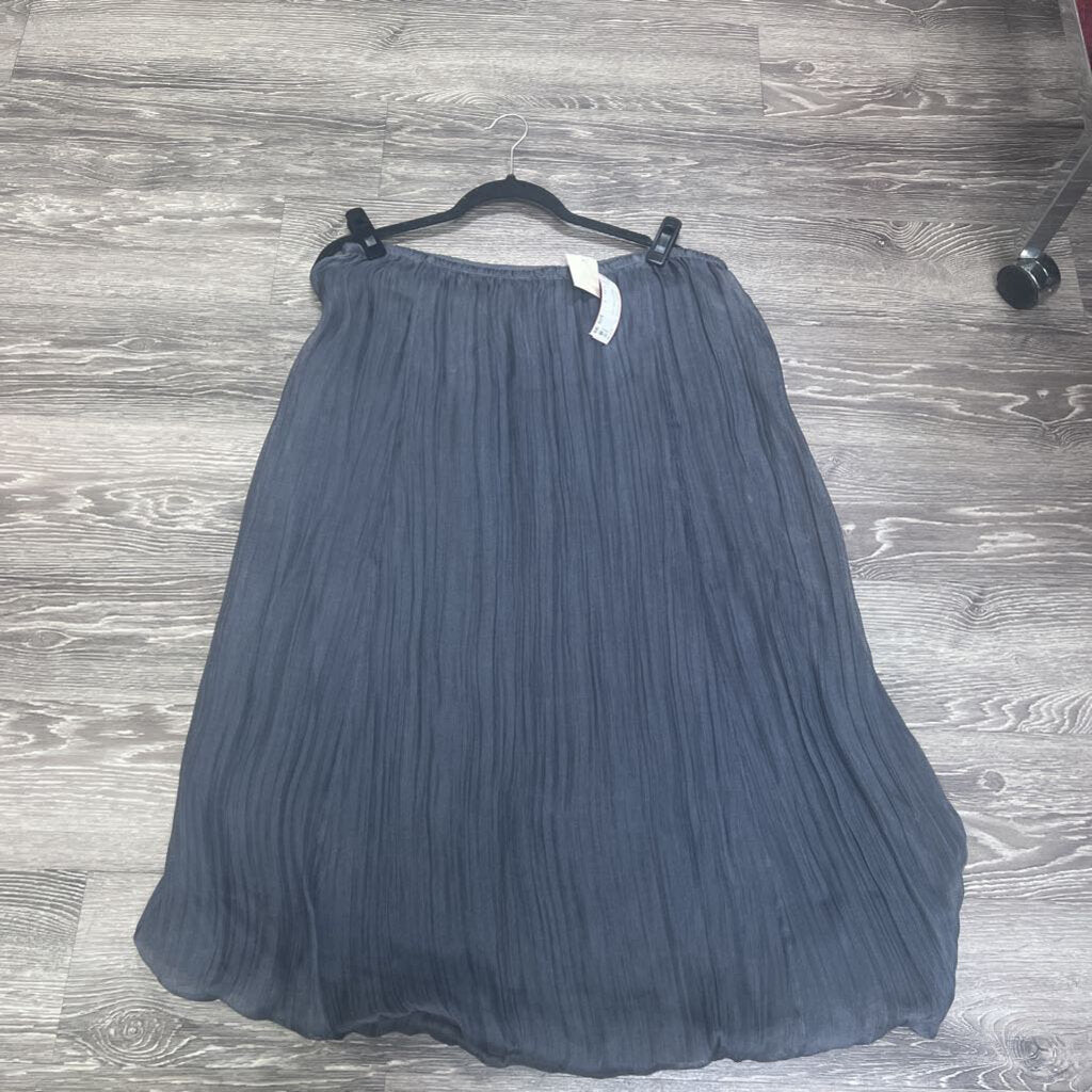 J Jill Pleated Gauzy SKIRTS L