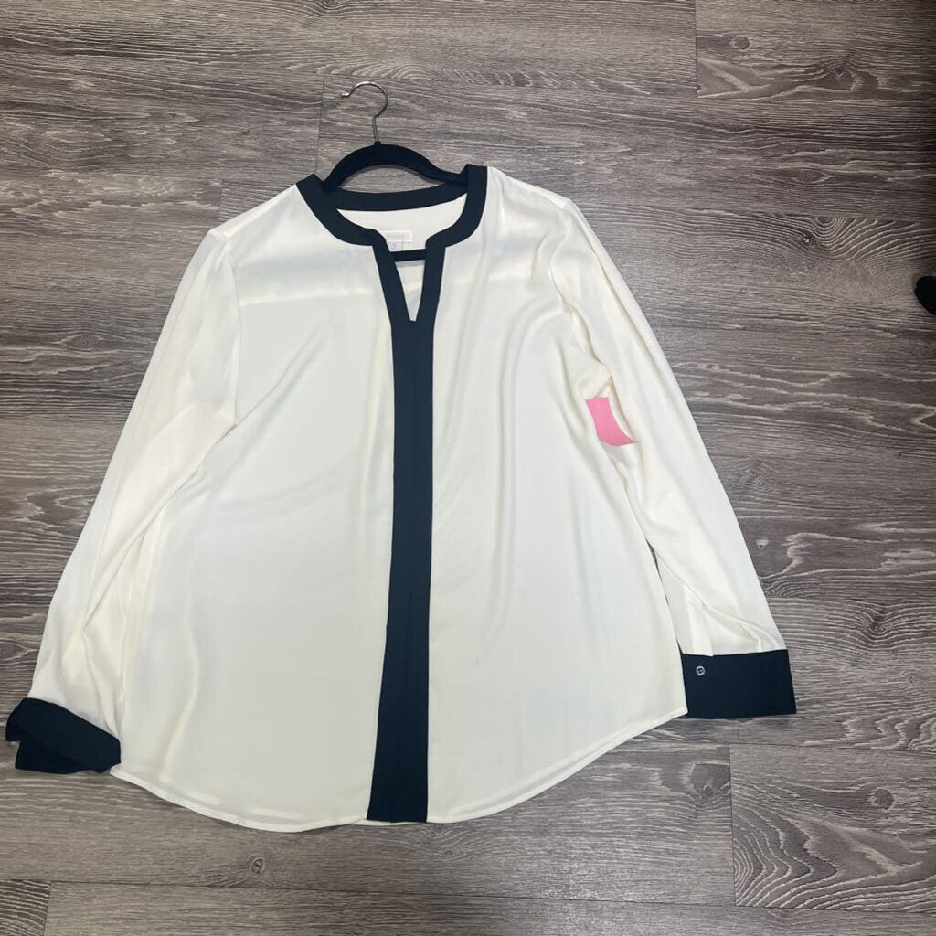 Chicos L/S with piping TOPS 2